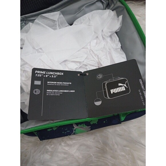 Puma 7.25” Gray-black-blue Prime Lunchbox Lot Of 3 - Picture 10 of 10